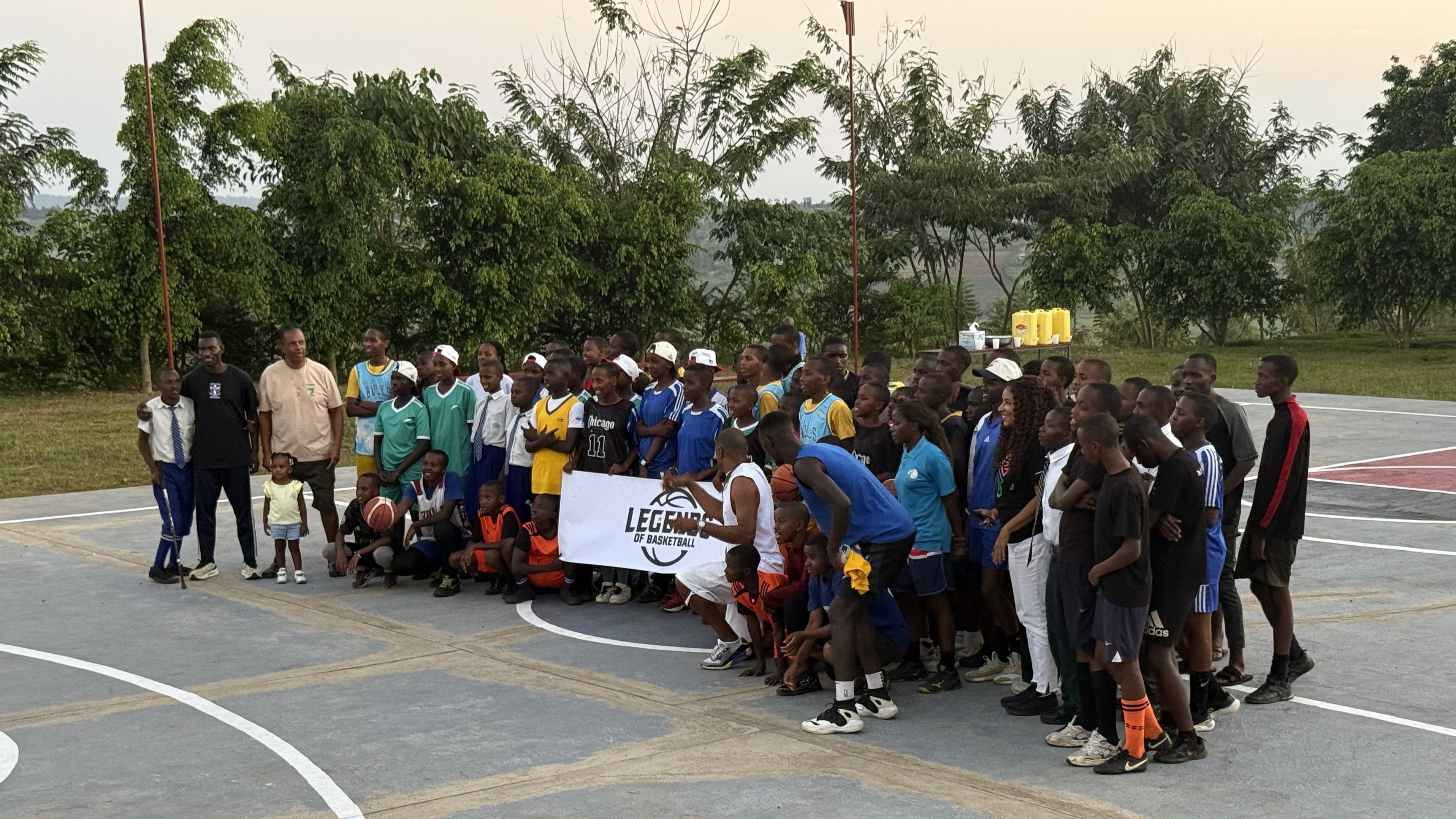 Basketball Group Photo