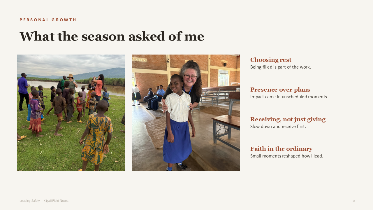 Personal growth slide